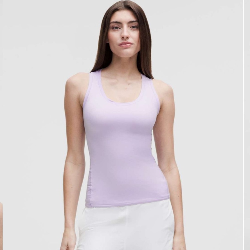 Lululemon Wundermost Ultra-Soft Nulu Scoop-Neck Tank Top
Lavender Frost S NWT